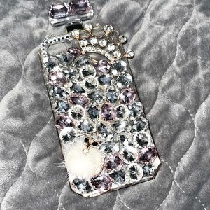 IPhone 7/8 phone case with bling